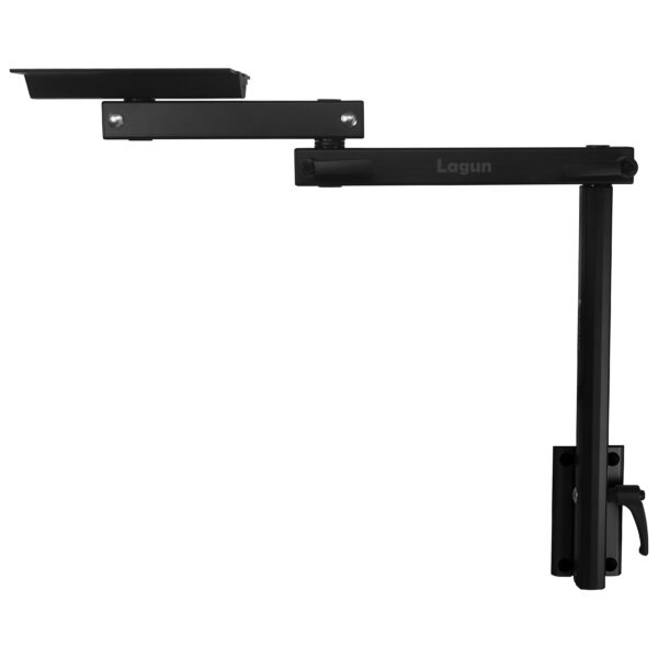 Pied de table Lagun (noir) avec deux bras et boulon de liaison