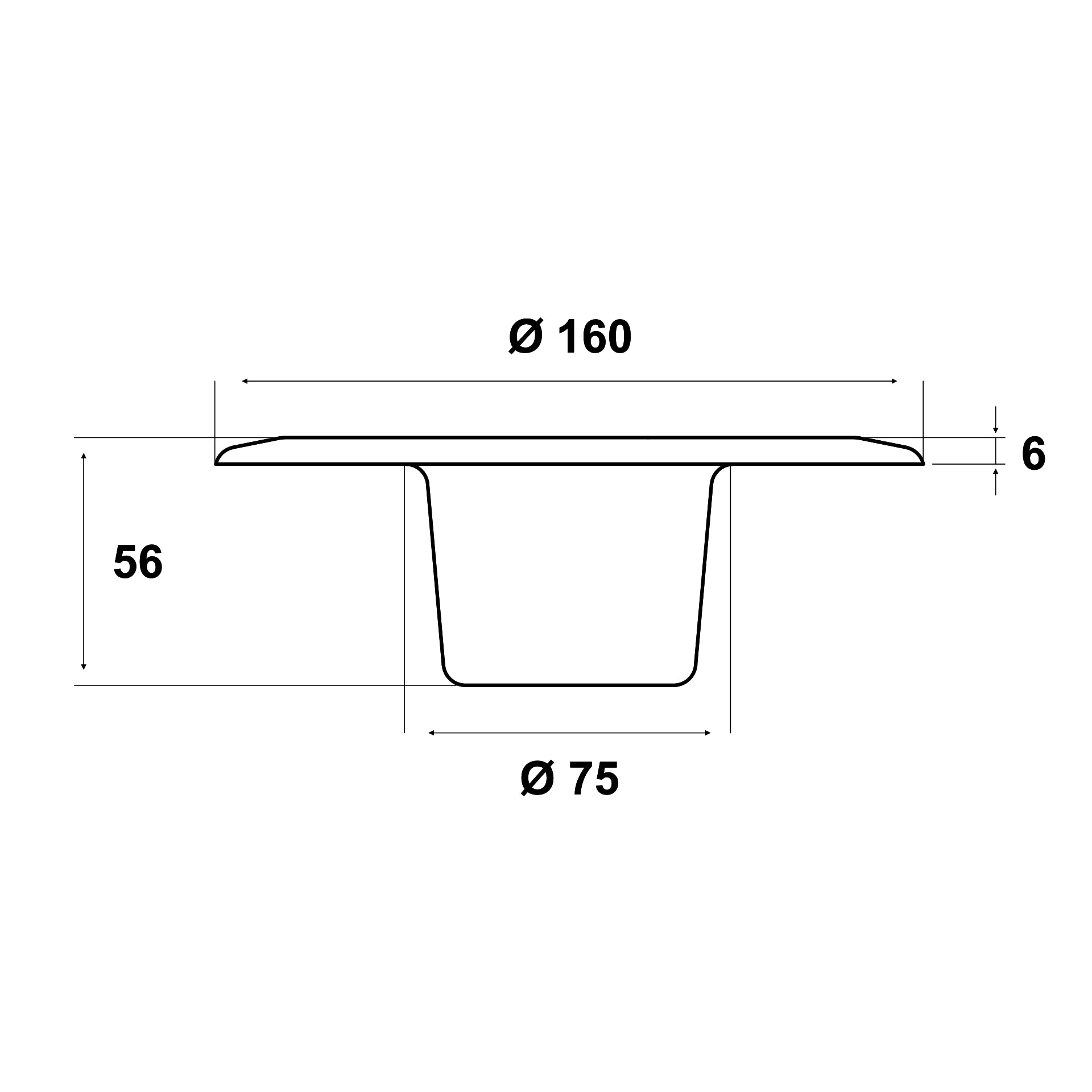 Lagun Floor Mount Adapter – Alternative to Wall Mounting