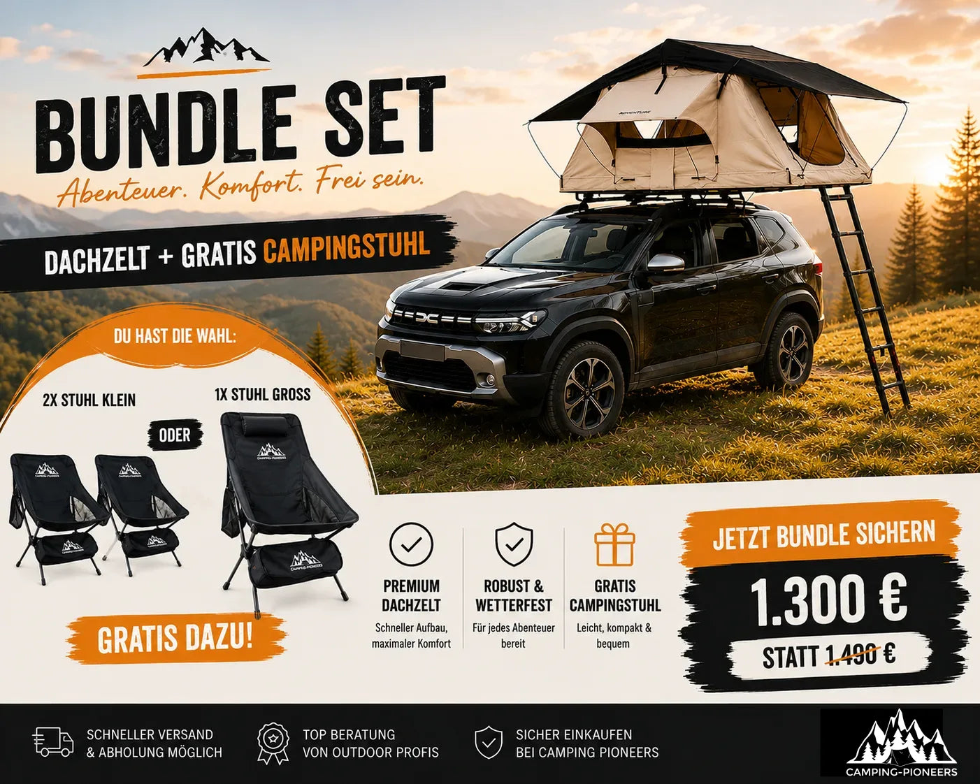 Horntools Roof Tent Track