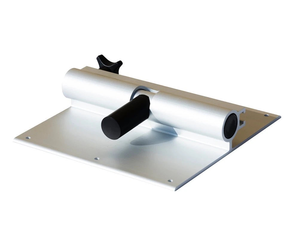 Lagun under table mounting plate with rotating and folding axis