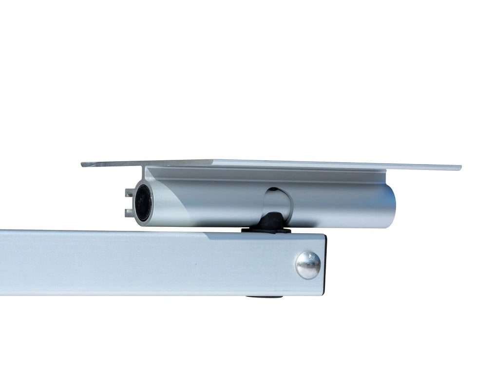 Lagun under table mounting plate with rotating and folding axis