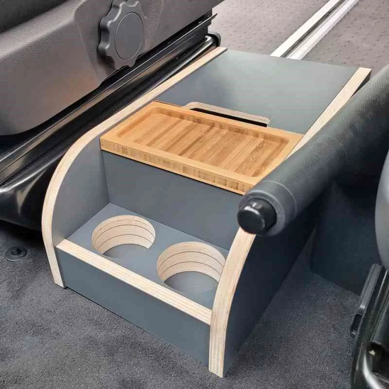 *B-Ware* Mittelkonsole Stauraum-Kiste für VW T5, T6, Bulli Bus & California