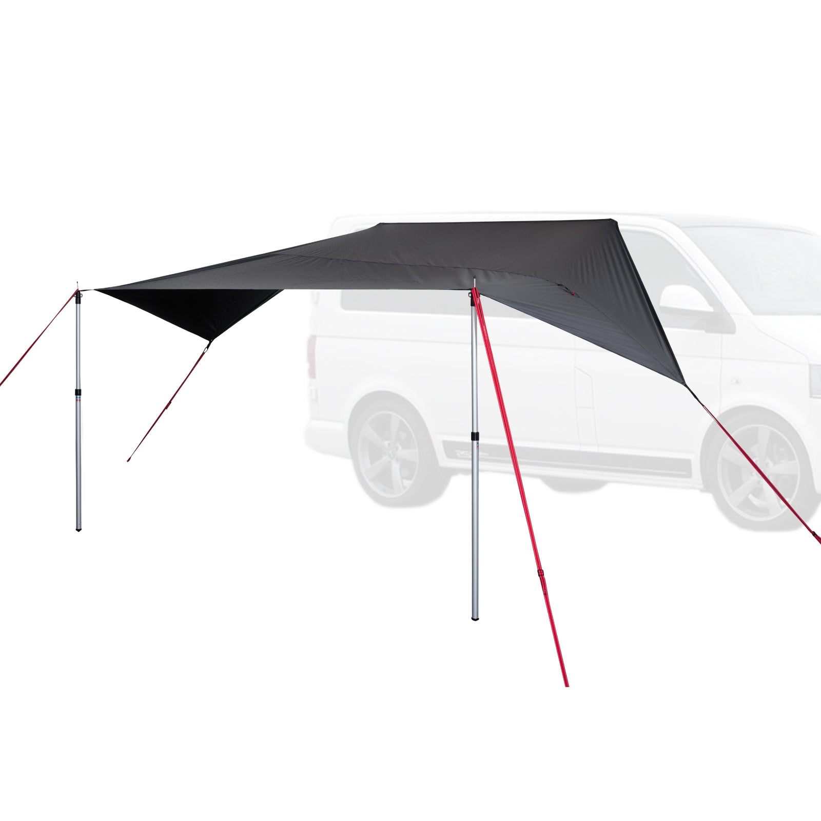 qeedo Motor Tarp - Bus, flexible sun sail for your bus