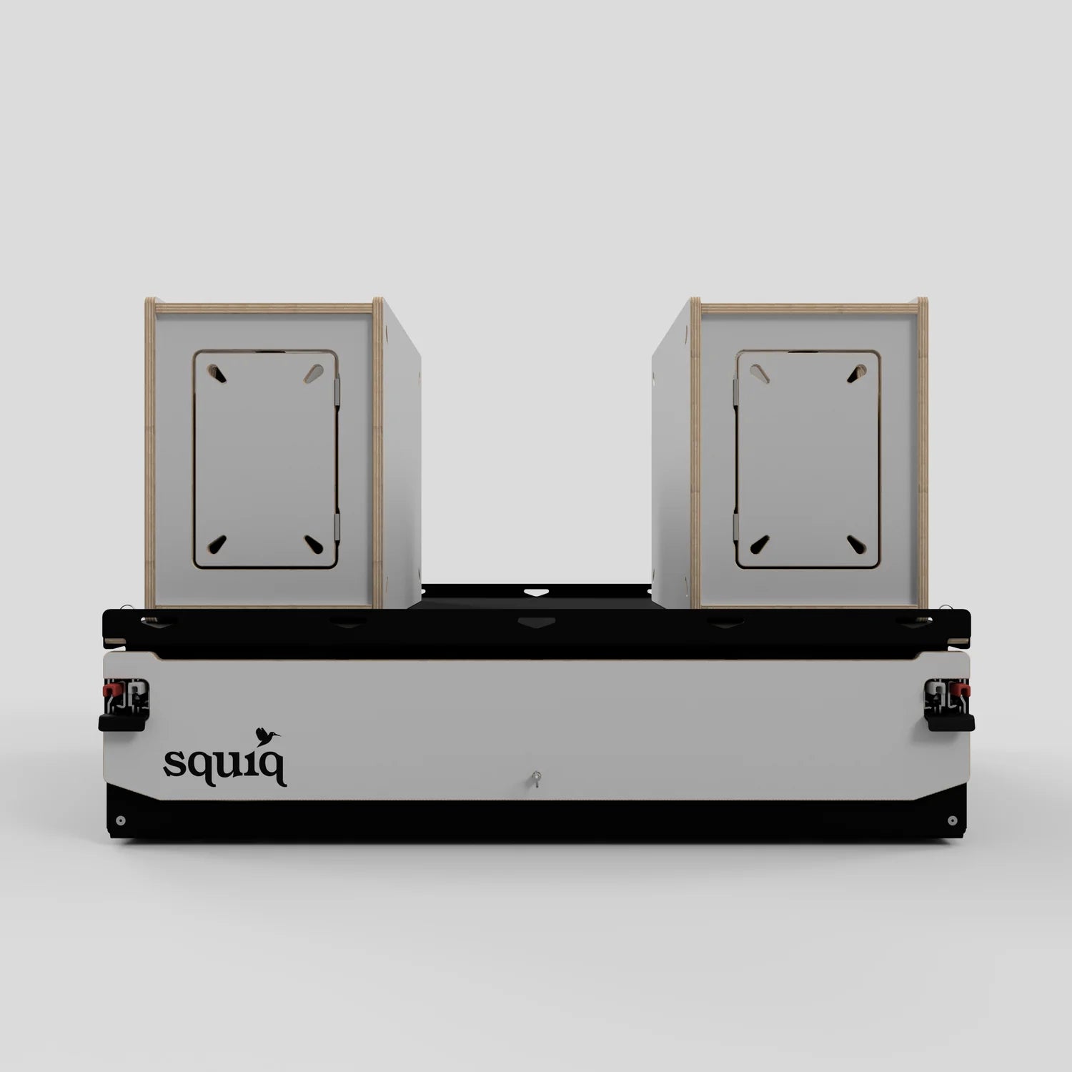 SQUIQ Traveler compact – Trunk pull-out with camping box for compact SUVs & station wagons