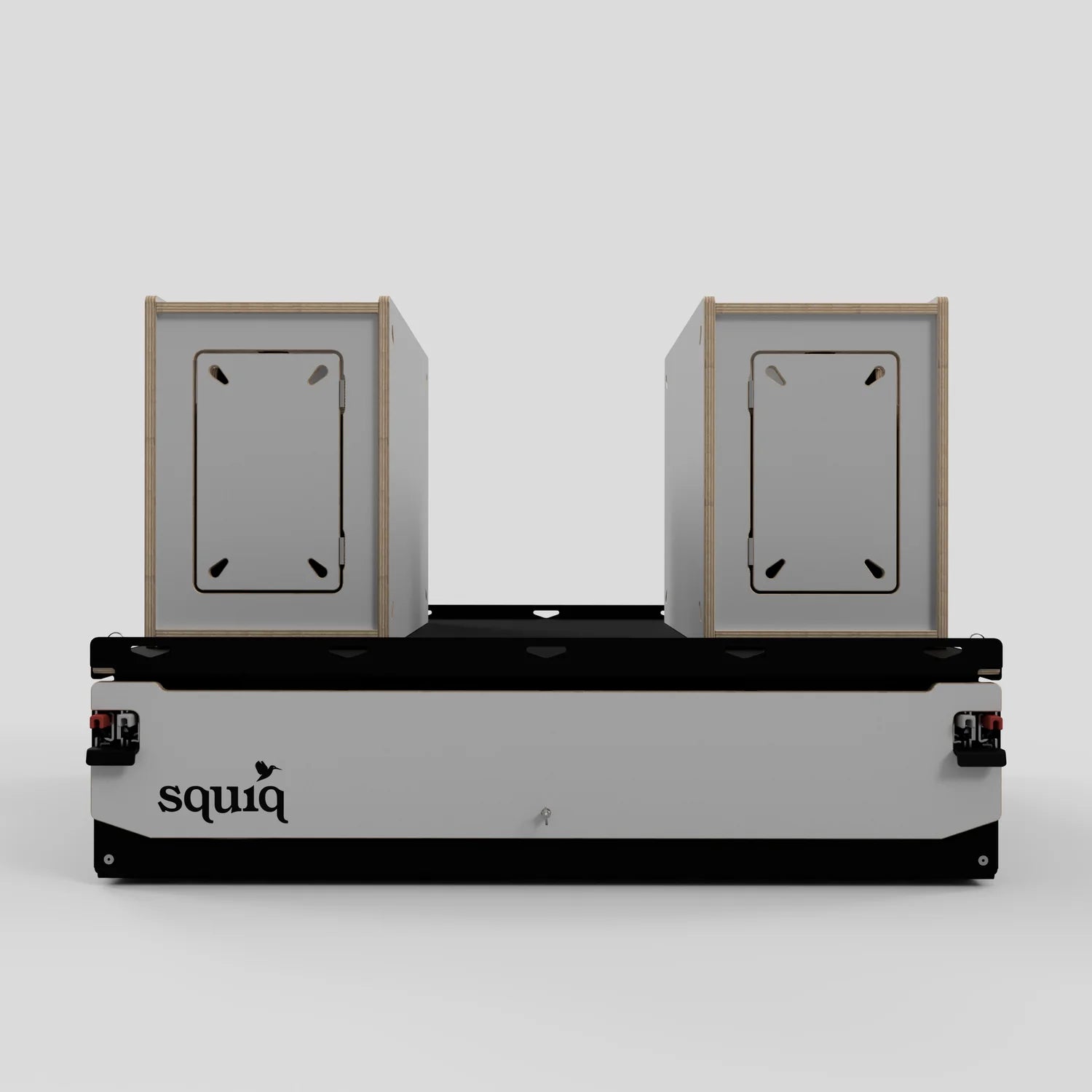 SQUIQ Traveler regular – Trunk slide-out with camping box for SUV & station wagon