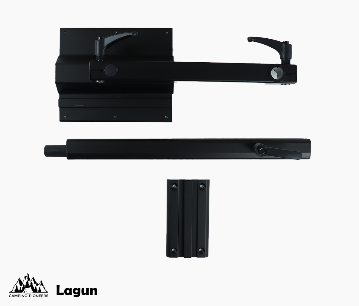 Lagun table frame in matt black - Black Edition 2023