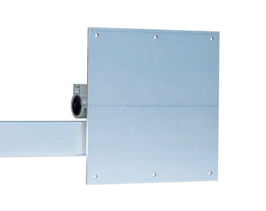 Lagun under table mounting plate with rotating and folding axis