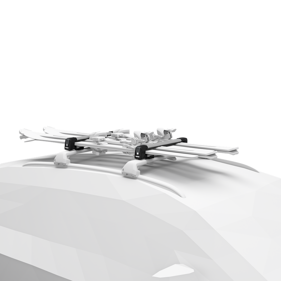 Thule SnowPack M ski and snowboard rack aluminium