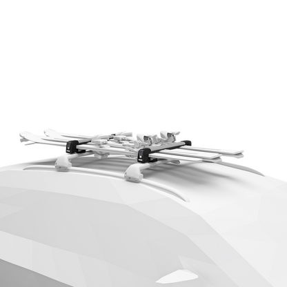 Thule SnowPack M ski and snowboard rack aluminium
