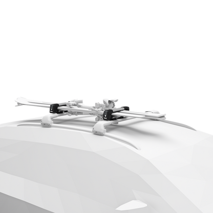 Thule SnowPack S ski and snowboard rack aluminium