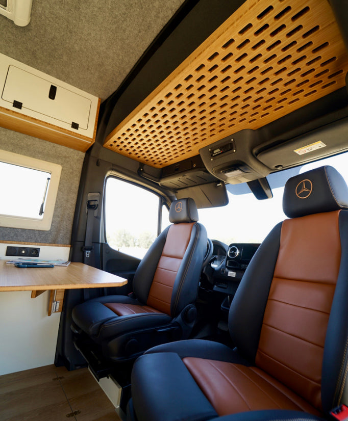 Mercedes Sprinter 907 parcel shelf extra compartment storage compartment