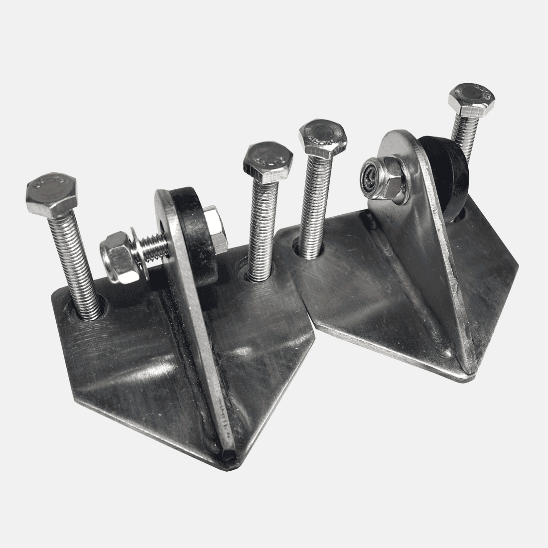 Horntools Roof Tent Mounting Counter Plate Stainless Steel 4 Pieces