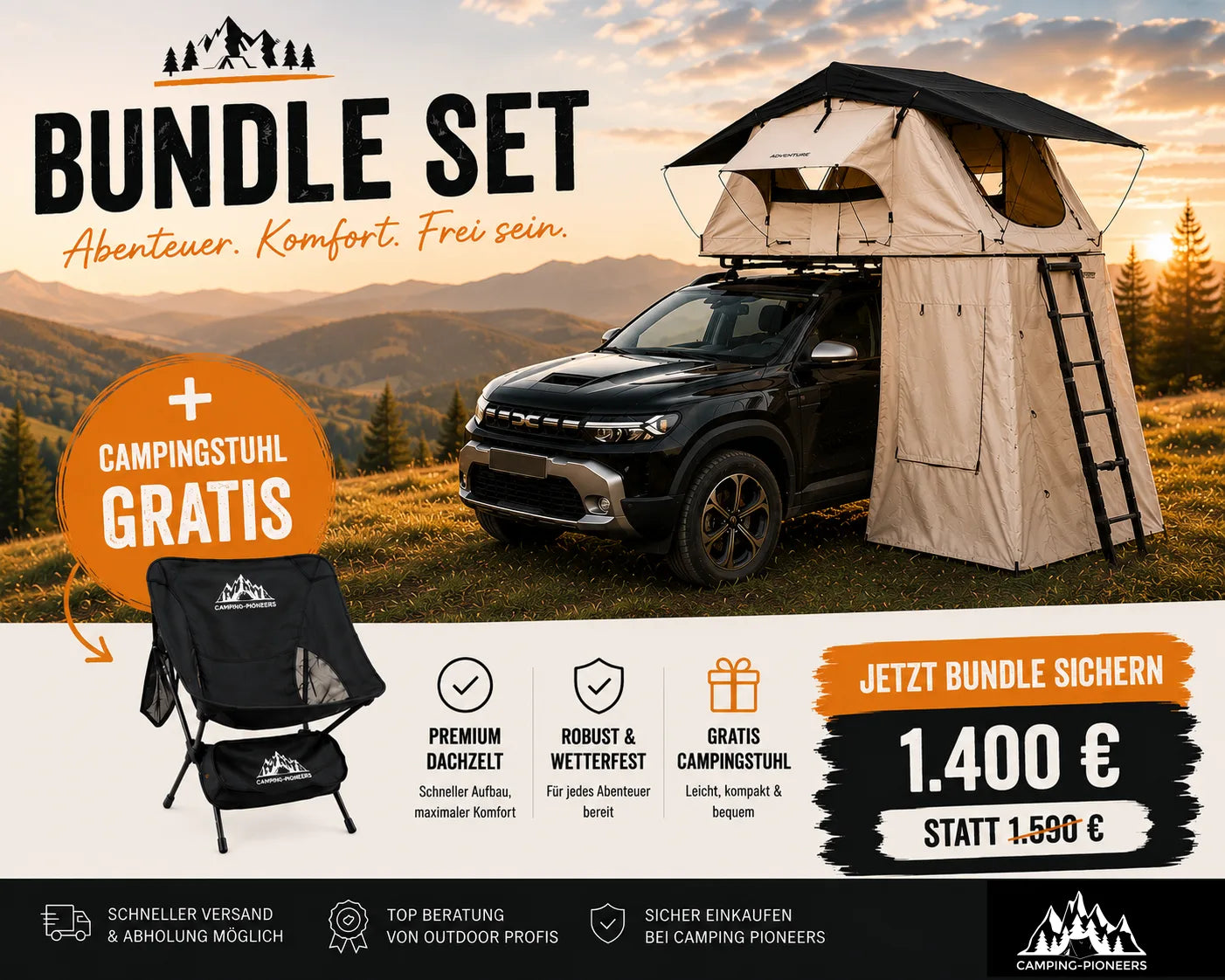 Horntools Roof Tent Track