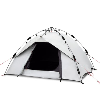 qeedo Quick Ash Dark, darkened two-man tent