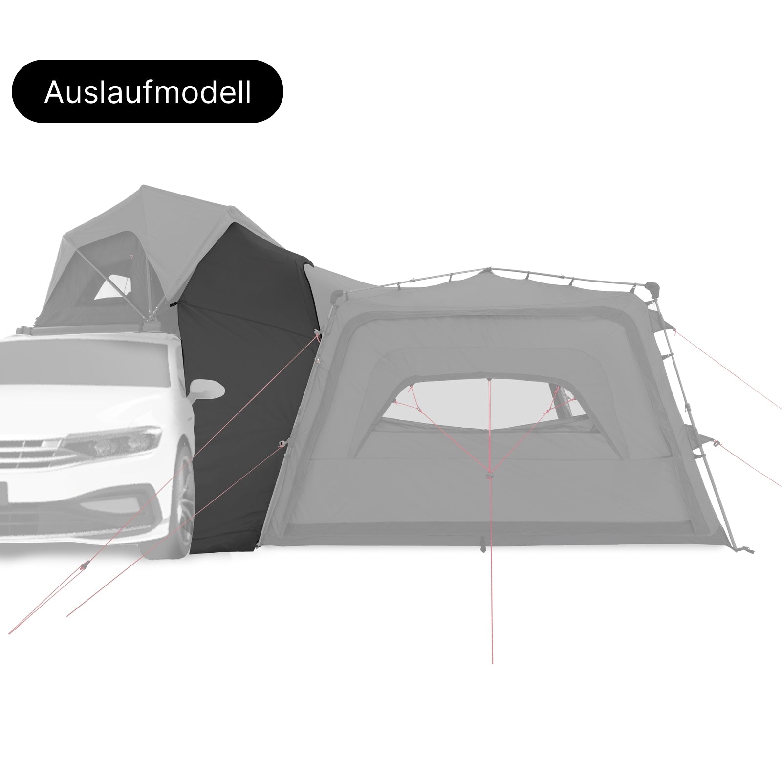 Qeedo Quick Base Freedom Connector – Roof Tent Connection Lock for Awning | Low &amp; Tall