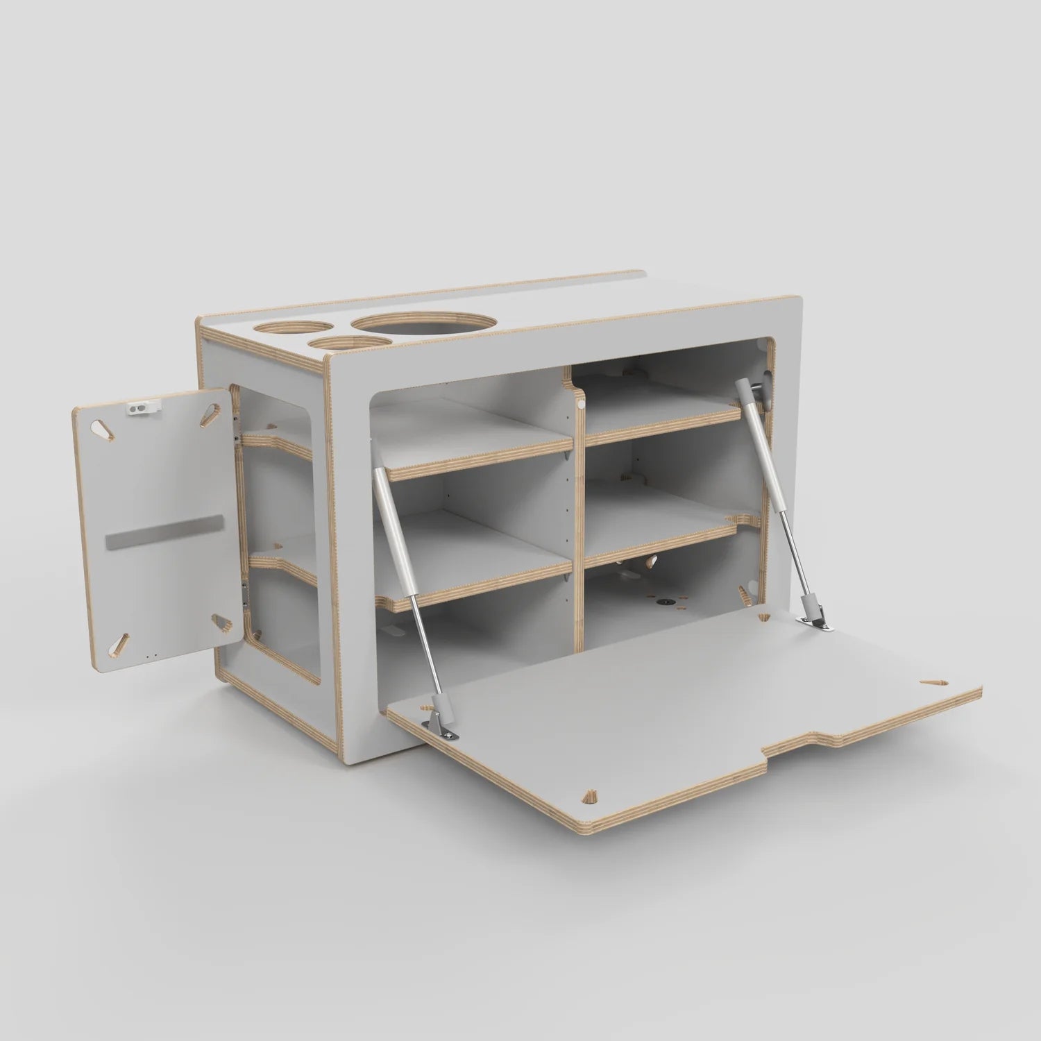 SQUIQ Traveler regular – Kofferraumauszug mit Campingbox für SUV &amp; Kombi