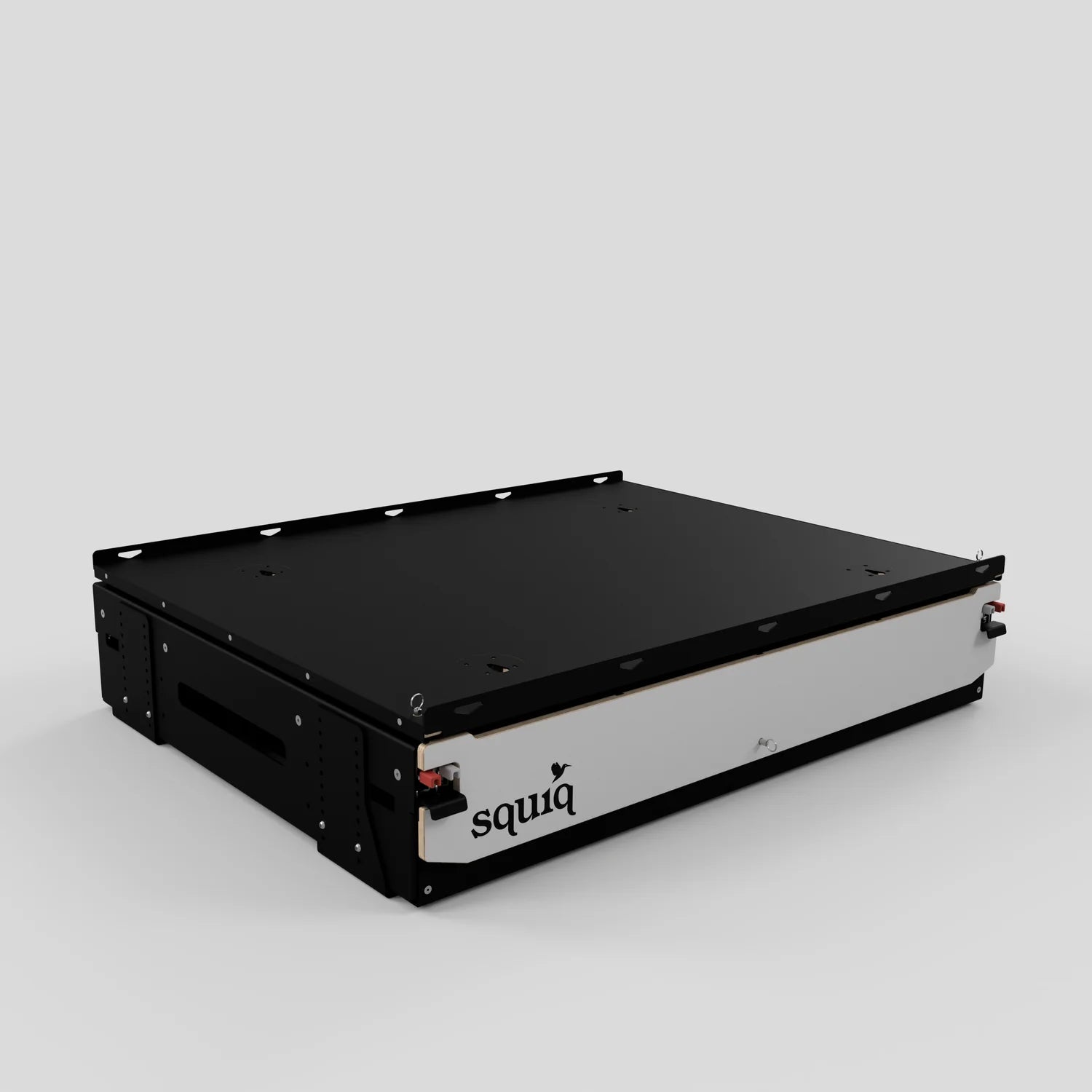 SQUIQ Traveler max – Kofferraumauszug mit Campingbox für Van, Caddy &amp; ID.Buzz