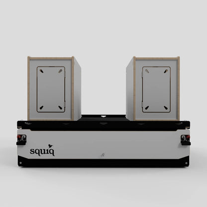 SQUIQ Traveler regular – Kofferraumauszug mit Campingbox für SUV &amp; Kombi