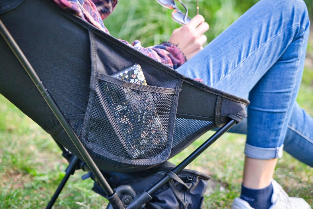 Kompakter Campingstuhl "Smart Pioneer" - Geringes Packmaß mit viel Stauraum