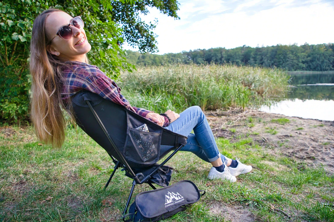 Chaise de camping compacte &quot;Smart Pioneer&quot; - petit format avec beaucoup d&