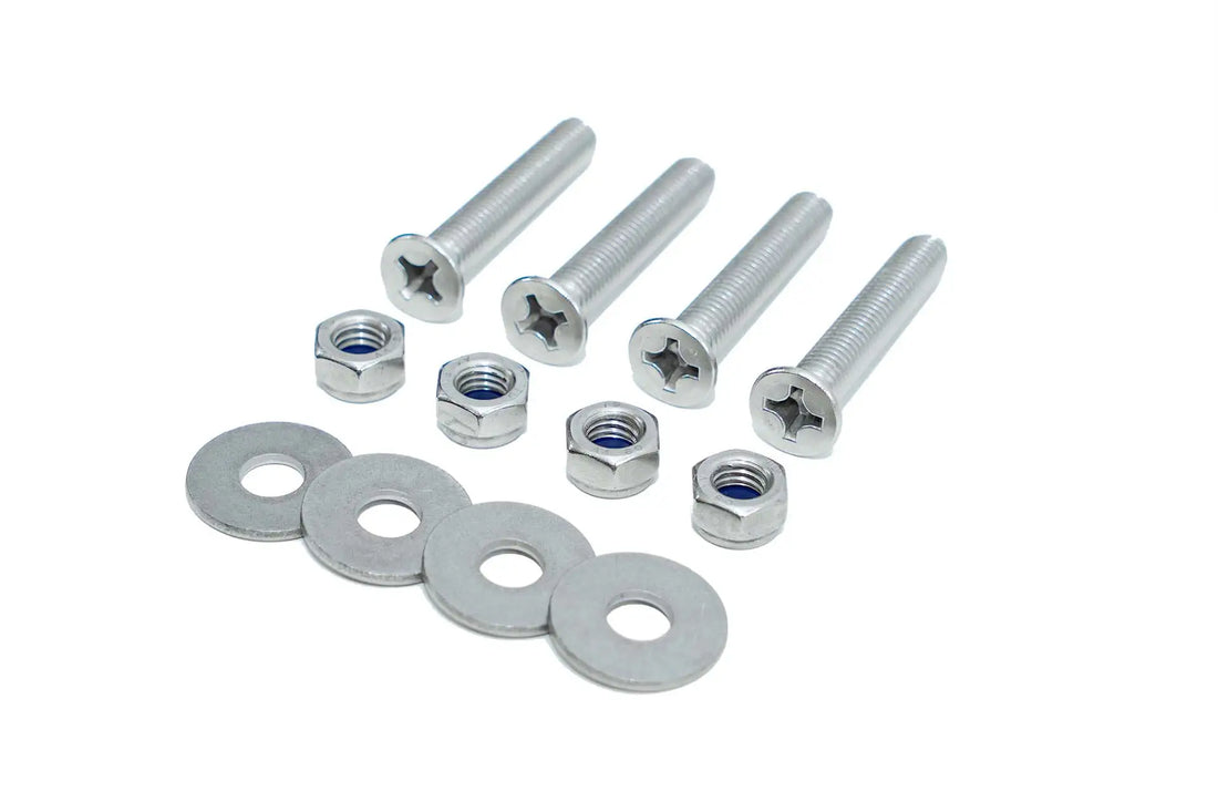 Replacement screws for Lagun wall mounting plate M8