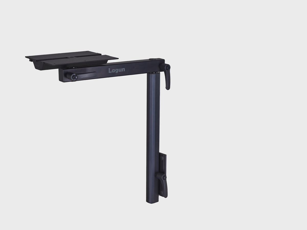 Lagun Tischgestell mit markierten Bauteilen
