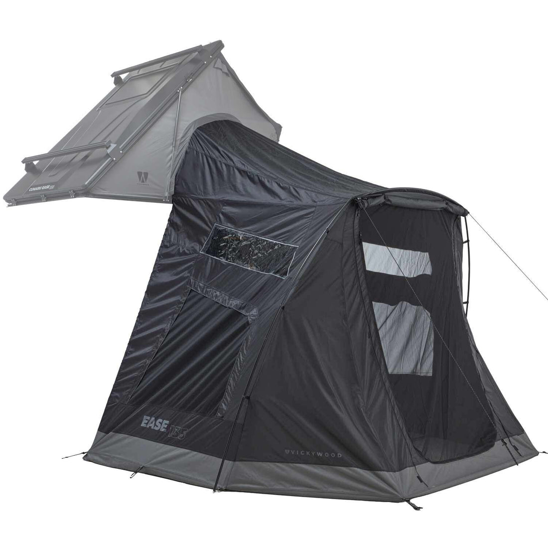 Vickywood Awning for Rooftop Tent CUMARU EASE 135 Grey