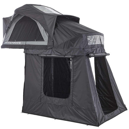 Vickywood Inflatable Roof Tent BAOBAB AIR 135 Grey with Awning + Thermal Inner Tent