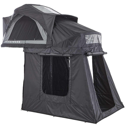 Vickywood Inflatable Roof Tent BAOBAB AIR 135 Grey with Awning + Thermal Inner Tent