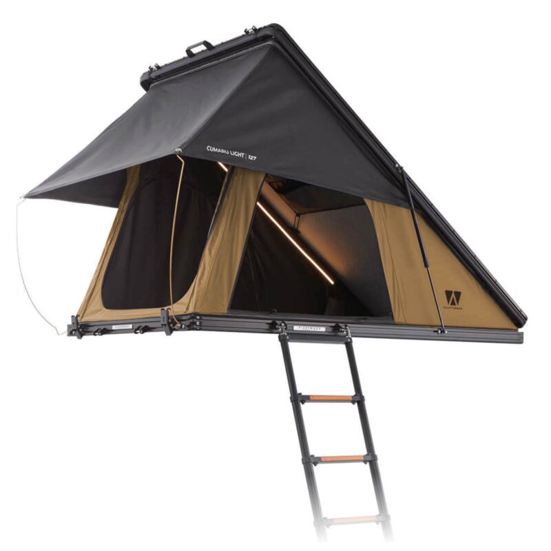 Vickywood Aluminum Hard-Shell Roof Tent CUMARU LIGHT
