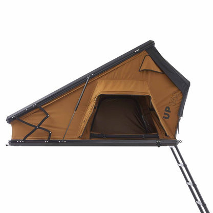 Vickywood Aluminum Hardshell Roof Tent CUMARU UP 145 Gold Brown