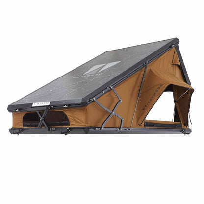 Vickywood Aluminum Hardshell Roof Tent CUMARU UP 145 Gold Brown