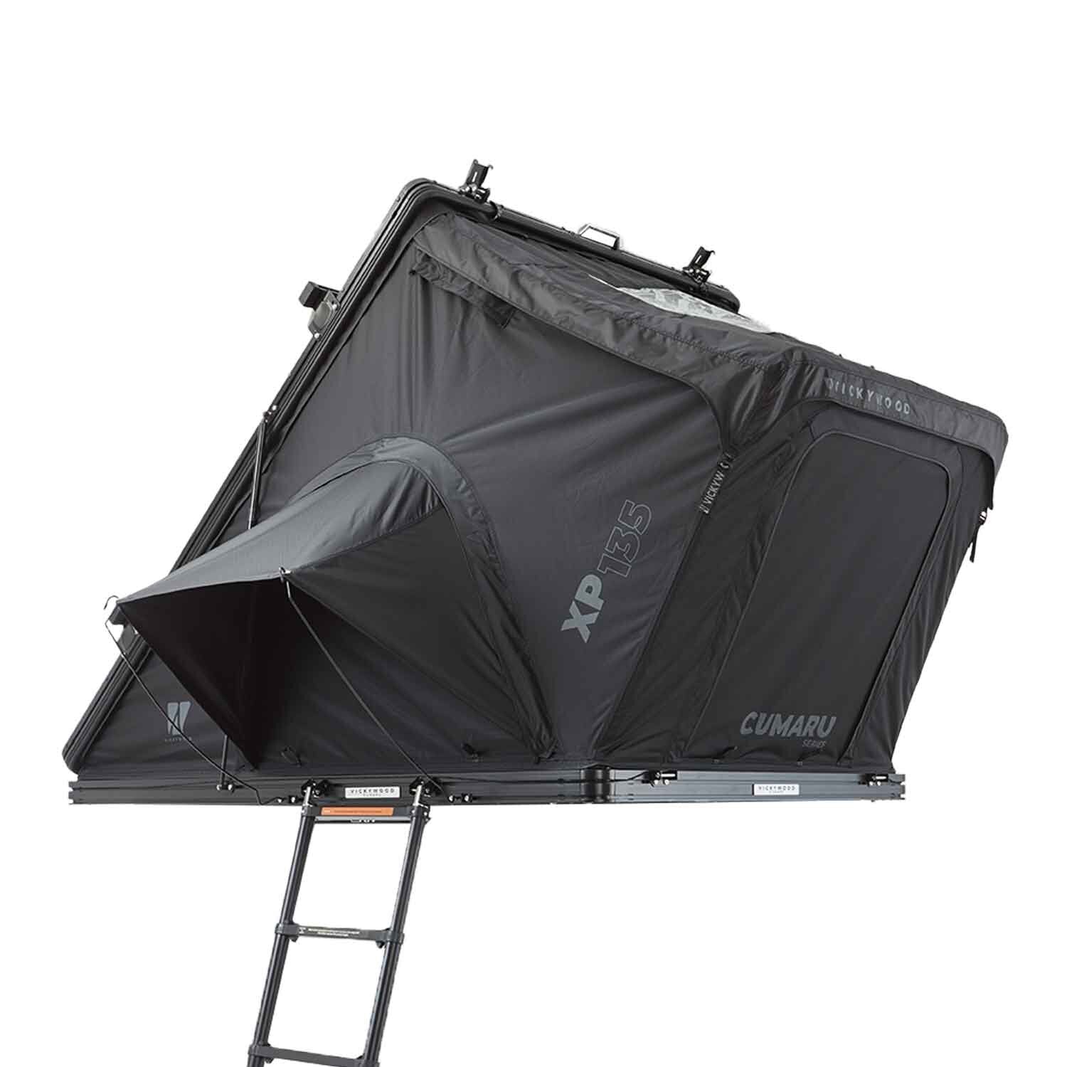 Vickywood Aluminum Hard Shell Roof Tent CUMARU XP 135 All Black