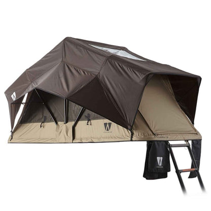 Vickywood Vorzelt zu Dachzelt LITTLE BAMBOO 125 Gen 2.0 coffee