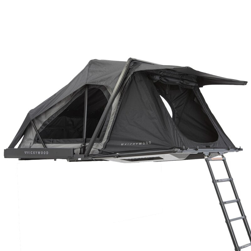 Tente de toit rigide pliable hybride Vickywood MAPLE 155 gris