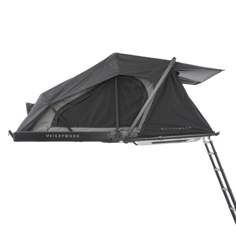 Tente de toit rigide pliable hybride Vickywood MAPLE 155 gris