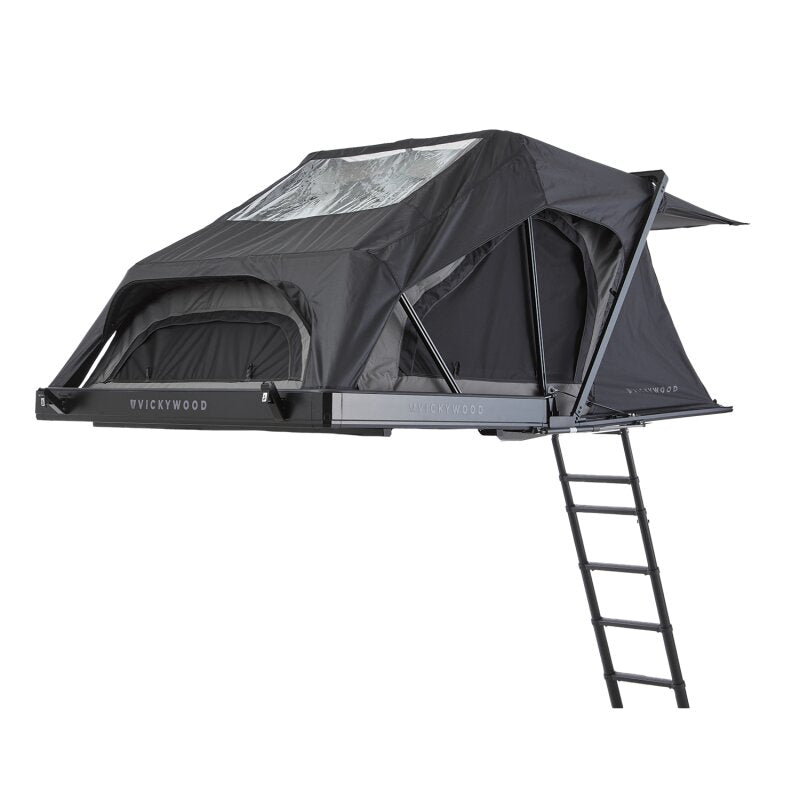 Tente de toit rigide pliable hybride Vickywood MAPLE 155 gris