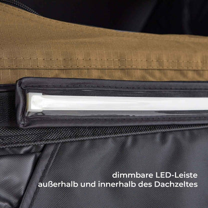 Vickywood Tente de toit hybride légère MIGHTY OAK LIGHT