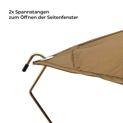 Vickywood Tente de toit hybride légère MIGHTY OAK LIGHT