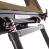 Vickywood Teleskopleiter Aluminium 320 cm schwarz Hartschalen-Dachzelt CUMARU